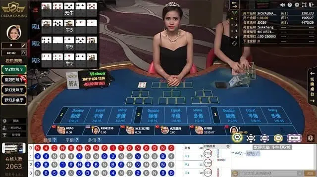 DG競咪百家樂遊戲畫面截圖 DG競咪百家樂遊戲畫面截圖