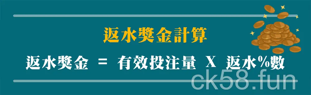 反水計算公式這樣看，讓你5分鐘就學會！